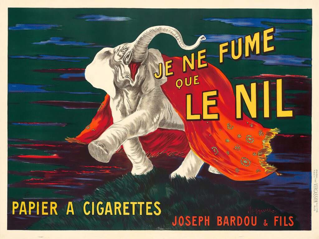 Je Ne Fume Que Le Nil 1912 Galleria - Premio Internazionale Leonetto Cappiello
