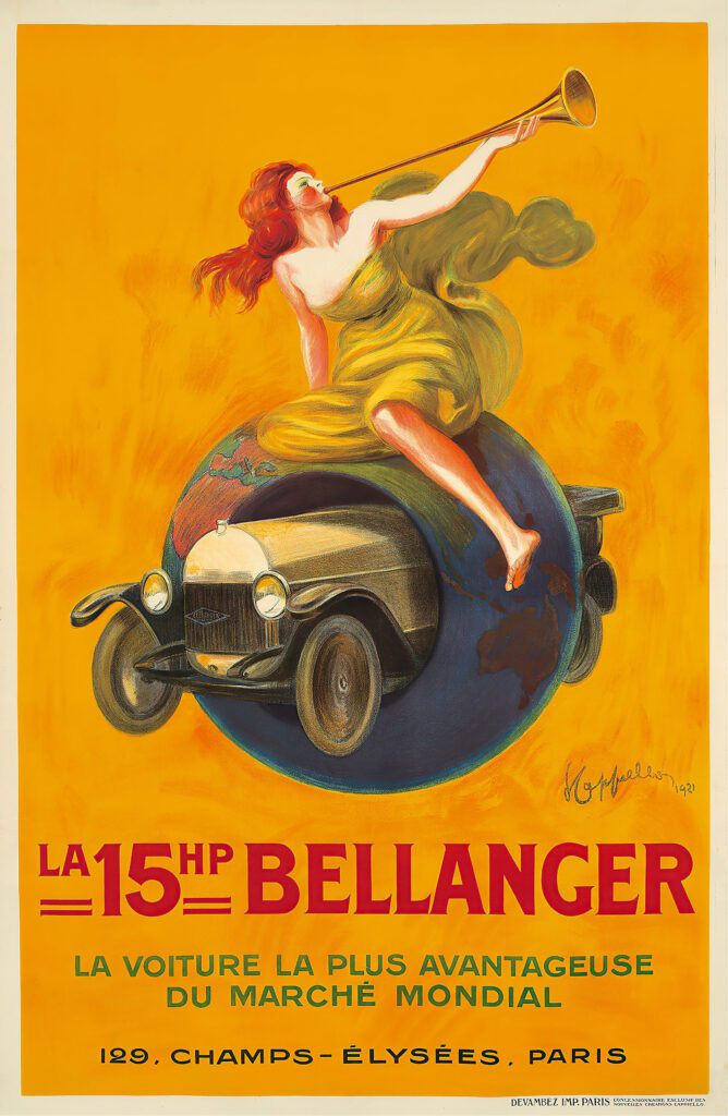 La 15hp Bellanger 1921 Galleria - Premio Internazionale Leonetto Cappiello